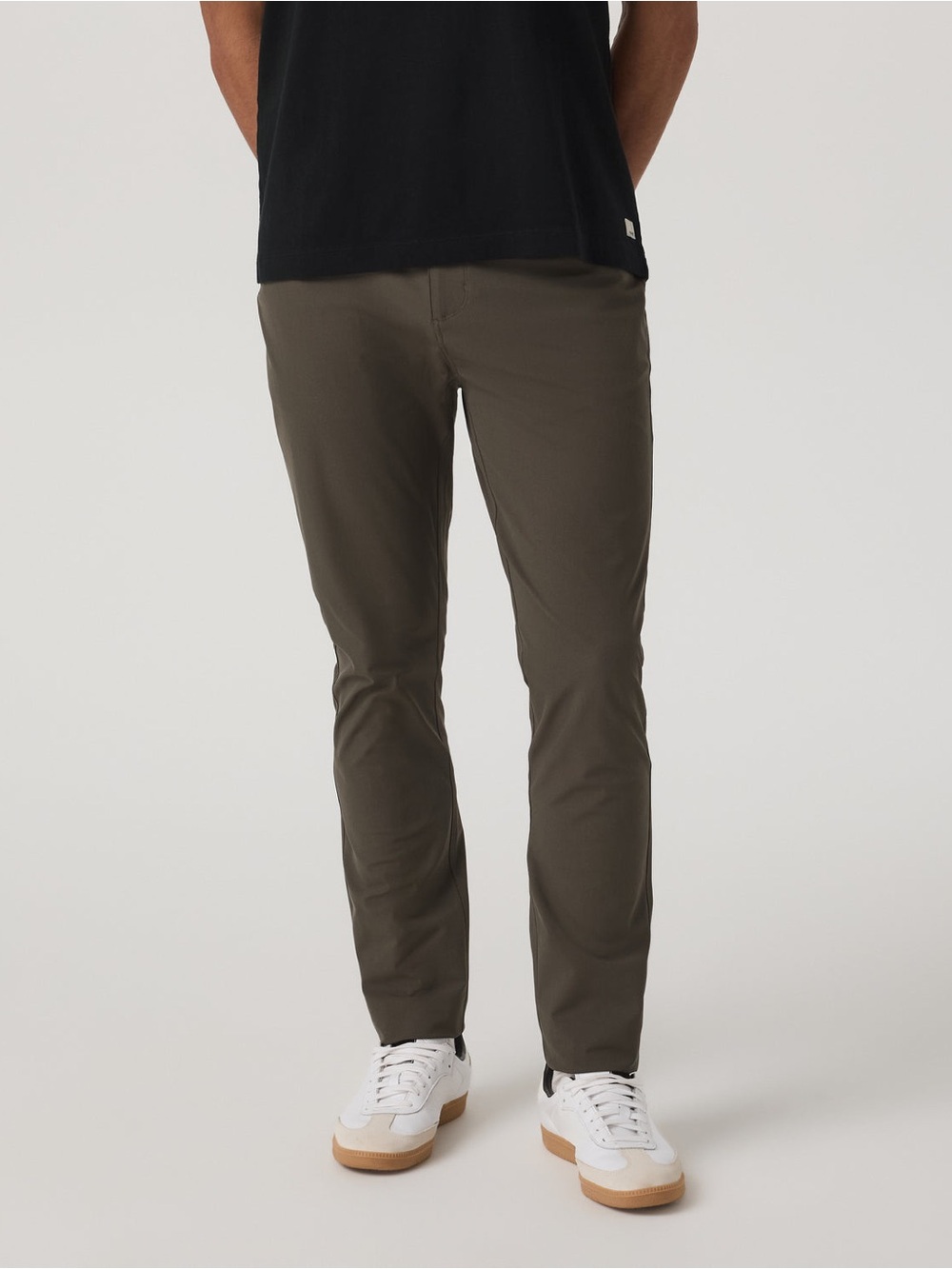 Vuori Meta Pant Athletic Slim Fit 32” Dark Oregano Green Stretch Performance - Picture 1 of 11